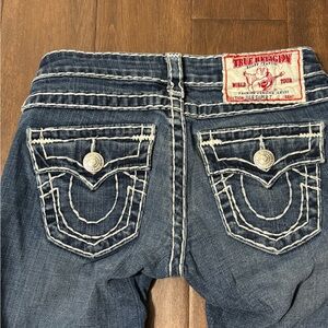 True Religion Julie Super T Vintage Y2K 90s Slim Fit Women’s Jeans Size 26 USA